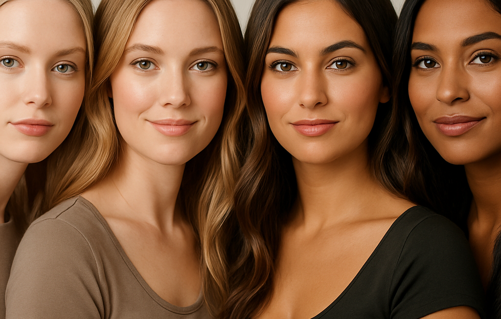 Farbenkunde für Hauttypen: Passende Haarfarben von Elizabethboro